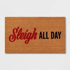 Sleigh All Day Doormat